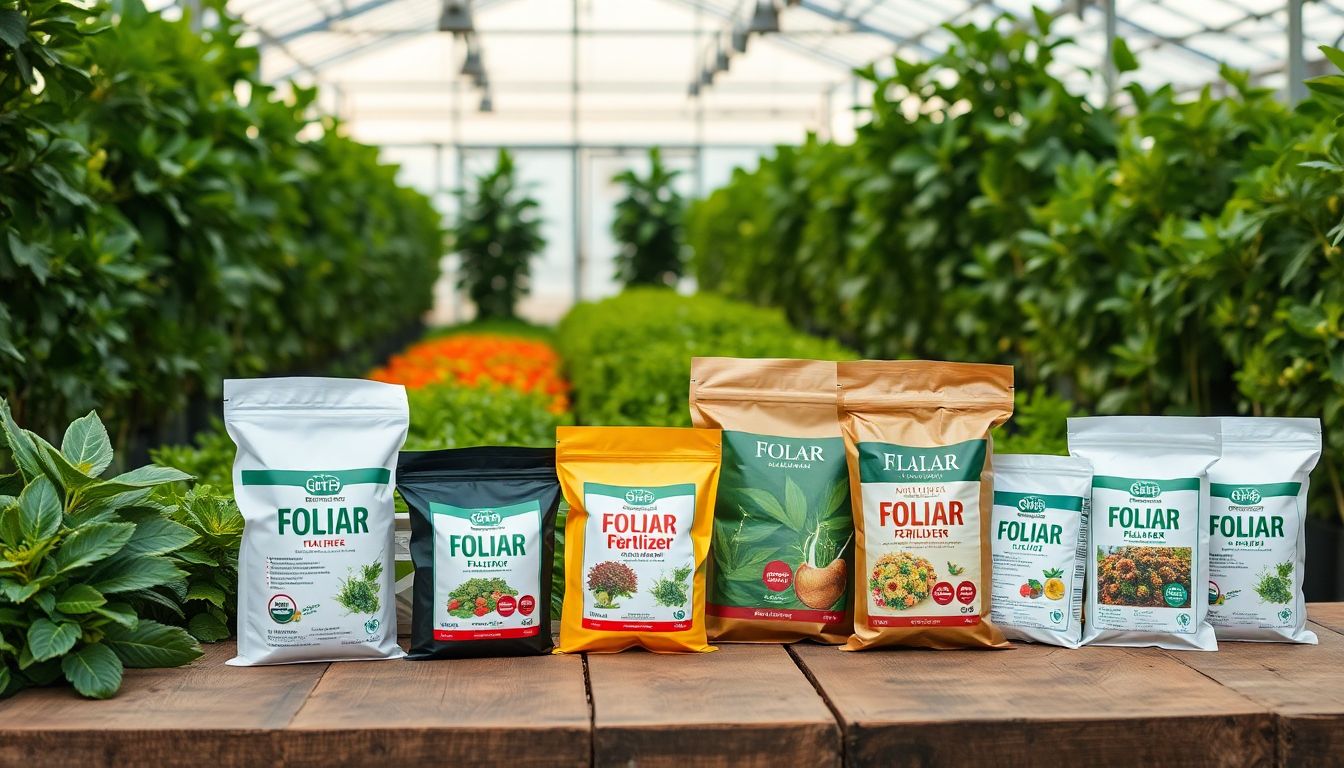 Fertilizantes Foliares